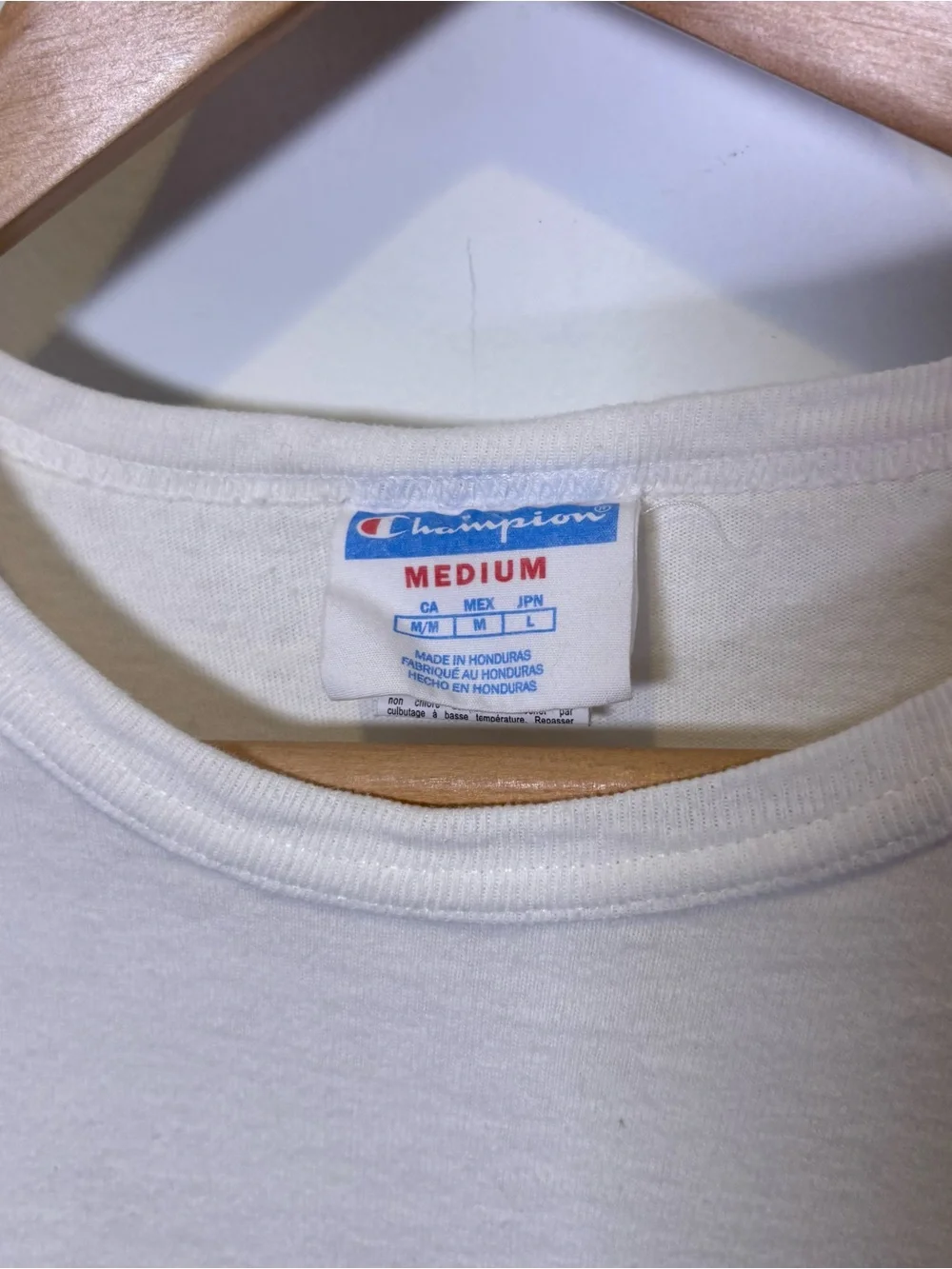 Champion White Logo Tee - Picture 3 of 5